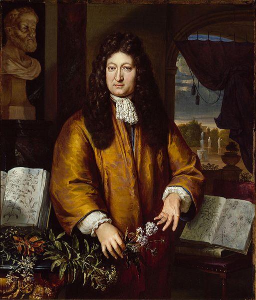 Gerard Hoet Portret van de Leidse botanicus Jan Commelin